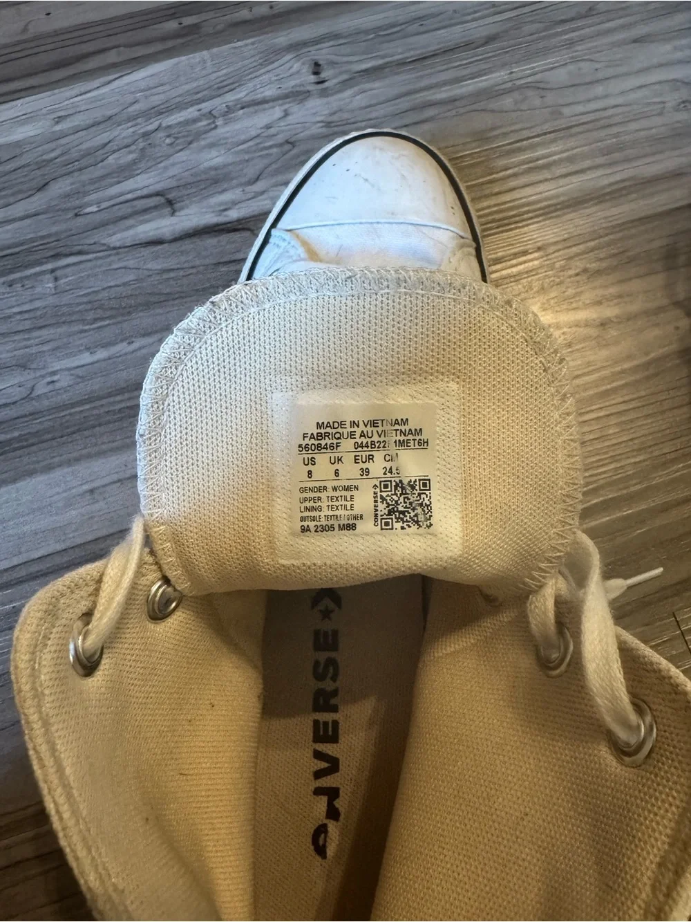 Converse women's White Chuck Taylor All Star High Top Sneakers